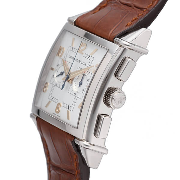 ジラール・ペルゴスーパーコピーGirard-Perregaux ヴィンテージ 1945 スクエア クロノグラフ 25820-53-151-BACA